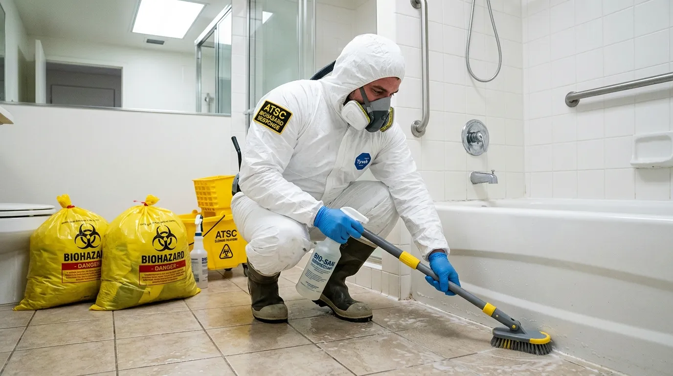 Decontamination equipment deployed for Blood Cleanup in Elmont